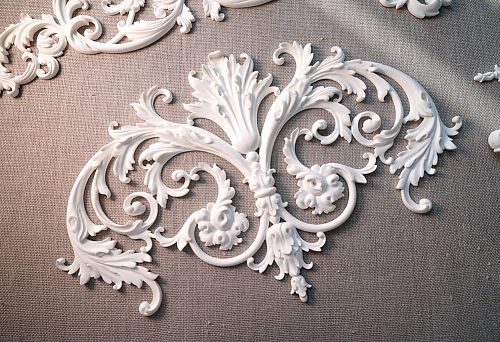 Polyurethane stucco facade design