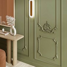 Stucco decor set CPU-14-2 Tsarskoye Selo in a composition with wall moldings