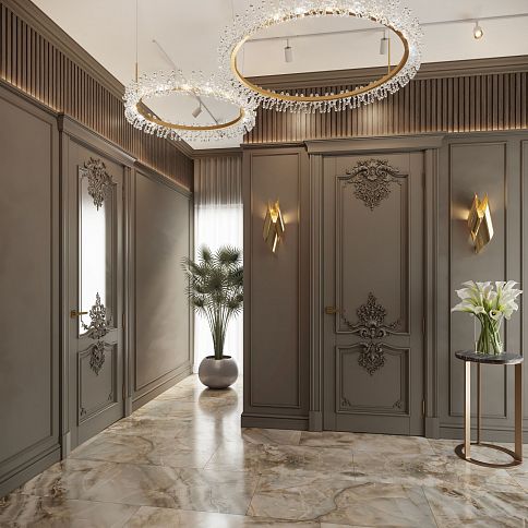 Межкомнатная дверь в стиле барокко Versailles