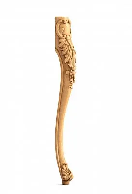 Carved furniture leg MN-002 с классическим декором