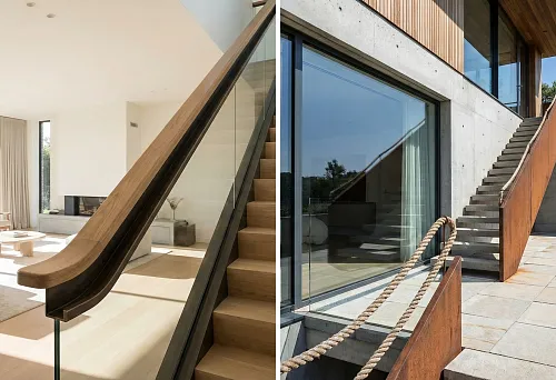 Stair Railings for a Private House 2026: Interior and Exterior Solutions