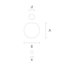 Turned furniture leg MN-220 drawing