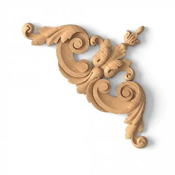Carved Inlay N-202 from Solid Wood