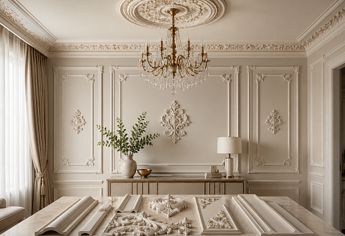 Stucco from one language: how to choose moldings, rosettes and decorative decor so that the elements match each other
