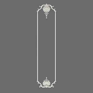 Set of stucco decor CPU-14-1 Tsarskoye Selo for wall decoration