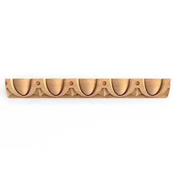 Wooden interior molding - carved trim K-016