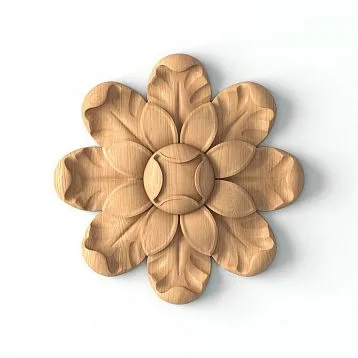 Decorative Oak Rosette R-033