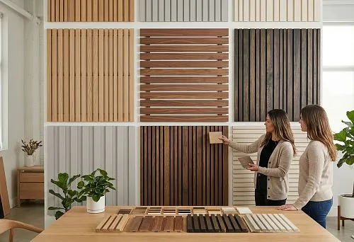 Wooden slat wall panel: how to choose the right solution for your task