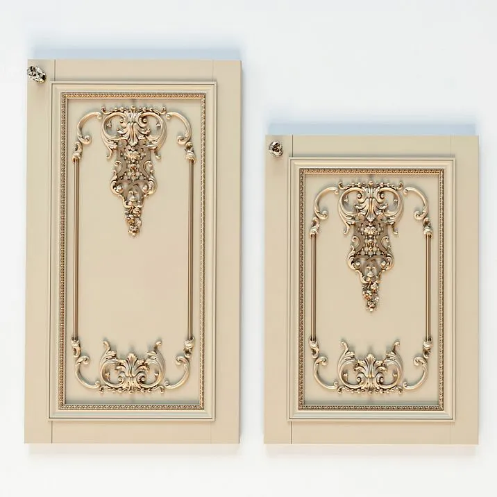 Furniture facade with decor set C-005-2, furniture decoration