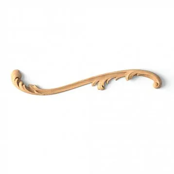 Carved Insert from Oak or Beech N-423L for Living Room Decoration