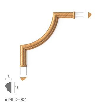 Corner molding MLD-004U close-up