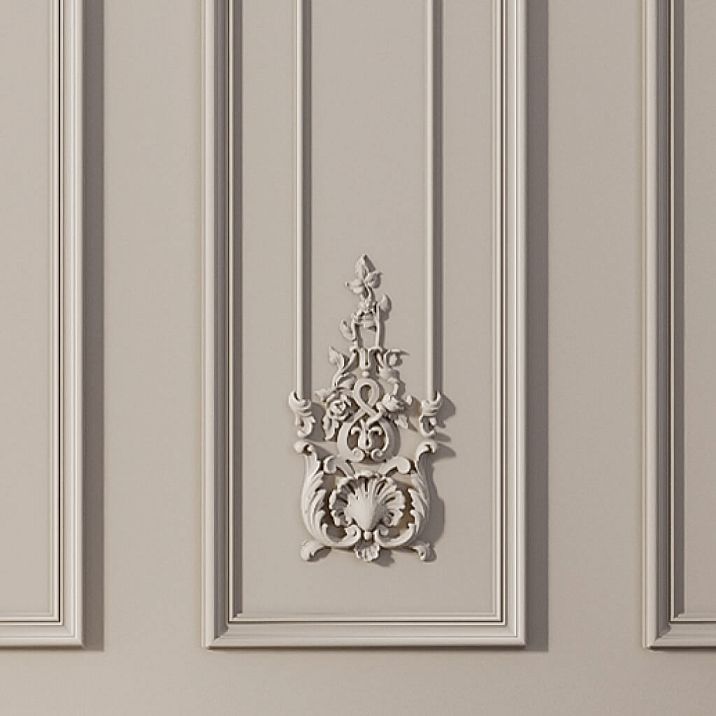 Stucco decor CPU‑5‑7 for elegant room design.