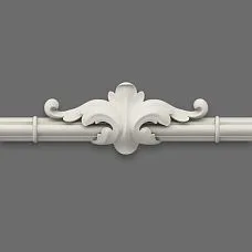 Polyurethane molding NPU‑401.1 classic decorative element for wall and panel decoration
