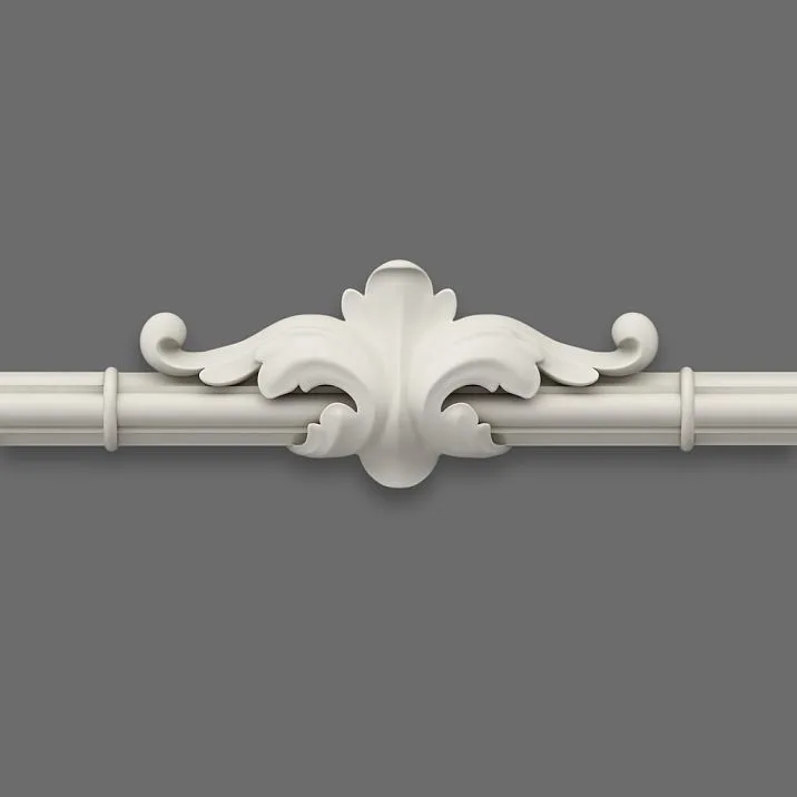 Polyurethane molding NPU‑401.1 classic decorative element for wall and panel decoration