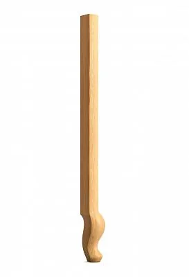 Carved furniture leg из массива бука и дуба MN-077