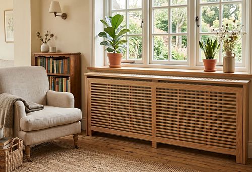 Decorative wooden screen for a radiator: how to cover a radiator beautifully without ruining heat output