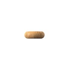 Decorative wooden bushing KN-009 with mounting hole for rod