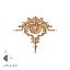 Decorative Element N-416 (A=293 B=281 C=13 mm) (Oak, Prestige)