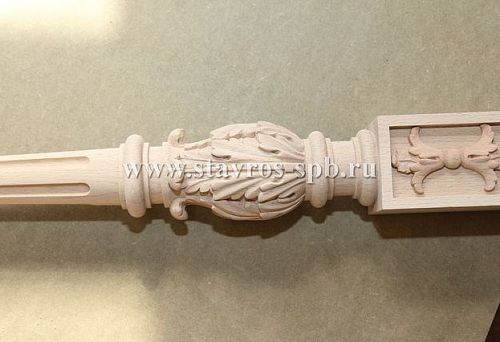 Carved window casings in Kazan