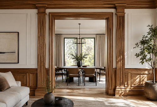 Wooden pilasters for interior: how to choose decorative verticals for wall and portal