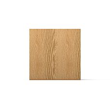 Square wooden block KN-011 with a 34 mm hole