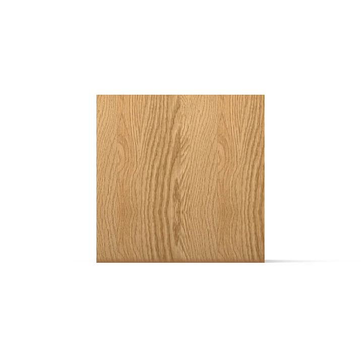 Square wooden block KN-011 with a 34 mm hole
