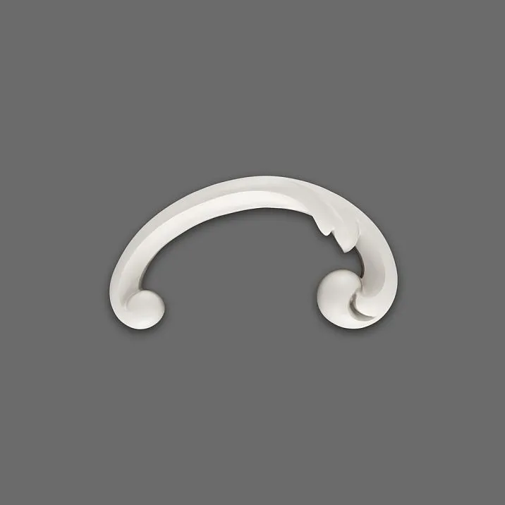 NPU-288R decorative molding &mdash; 3D polyurethane molding with detailed carved ornamentation