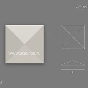 Stucco decoration RPU-055