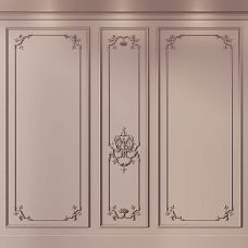 Polyurethane set CPU‑8‑1 for expressive wall decor in an elegant style.