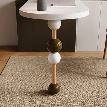 Geometric figure KN-013 made of wood with a round hole of 34 mm