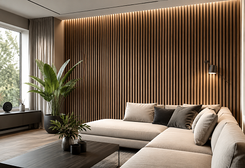 Buy slatted wall panels for interior decoration: price and selection