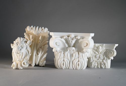 Variety of polyurethane decorative elements