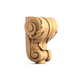 Carved furniture leg MN-008