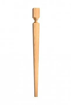 Wooden furniture leg from the manufacturer
