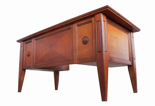 Solid wood table &ndash; strength, style, and durability.