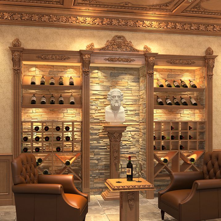 Post finial L-082 interior photo