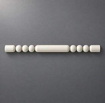 Carved molding KPU-34, polyurethane, decorative finishing element - Molding Novosibirsk