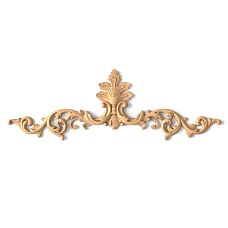 Elegant carved overlay ornament N-165 for door