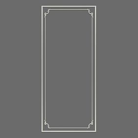 Molding decor set CPU-4-1