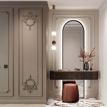Set of stucco decor CPU-7-1 for designing a STAVROS wall panel