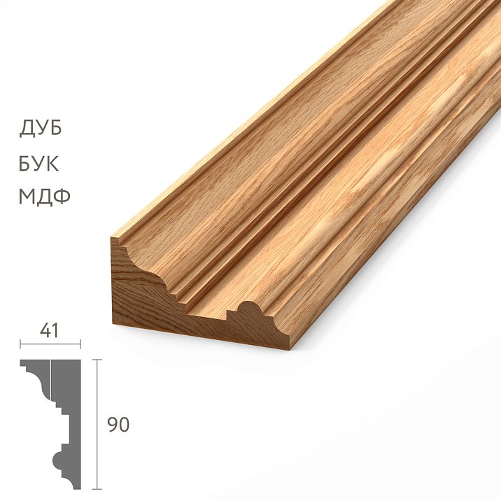 MDF cornice KZ-M-008 decorative ceiling for interior design