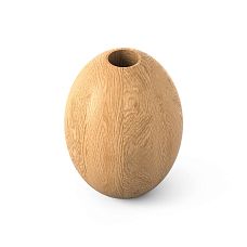 Geometric shape KN-002 made of solid wood with a 34 mm hole