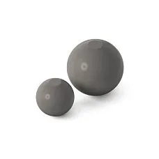 Black spherical furniture legs MN-235M in two sizes