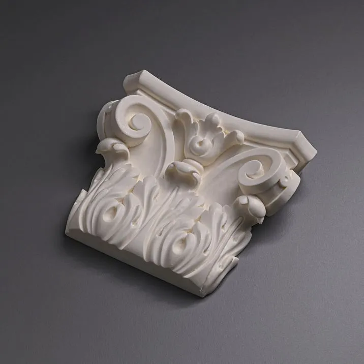 Polyurethane Carved Capital KLPU-004 architectural decoration photo