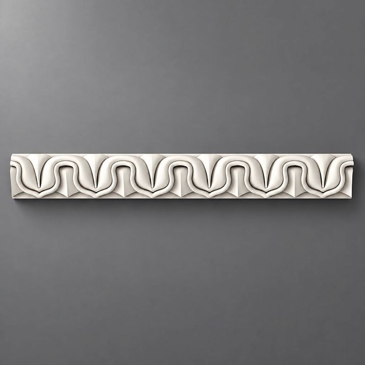 Decorative polyurethane molding - frieze to buy in Moscow for wall decoration