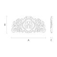 Carved cover plate N-047 - 1