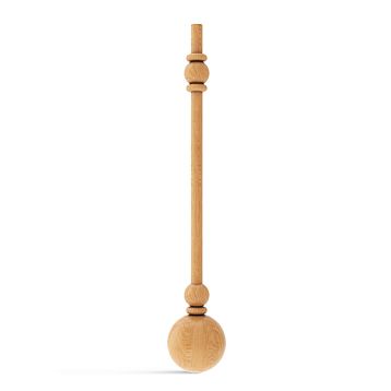 KON-014 beech or oak solid wood baluster set, height 1000 mm