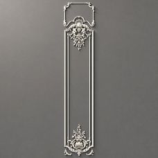 Overall view of Relief decoration CPU.VRS-058, showcasing elegant and detailed polyurethane ornament