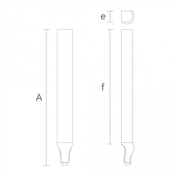 Carved Furniture Leg MN-079 Classic
