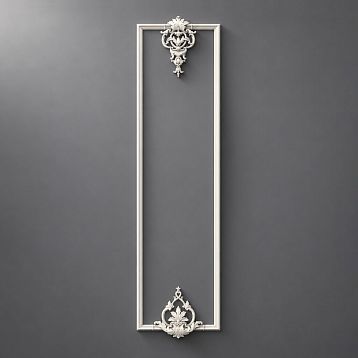 STAVROS polyurethane wall decor set CPU-1-2 in neoclassical style with two overlays of different sizes and molding